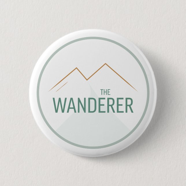 Der Wanderer Button (Vorderseite)