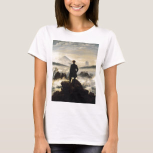 Der Wanderer über dem Meer des Nebels T-Shirt