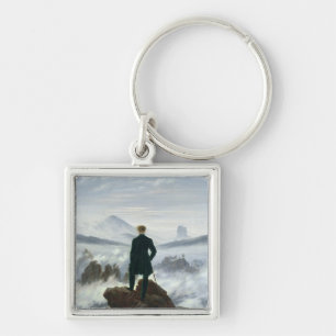 Der Wanderer über dem Meer von Nebel, 1818 Schlüsselanhänger