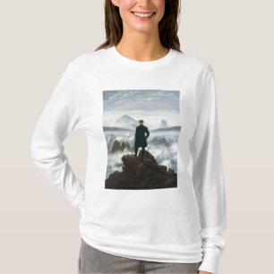 Der Wanderer über dem Meer von Nebel, 1818 T-Shirt