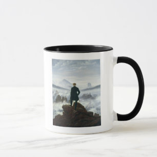 Der Wanderer über dem Meer von Nebel, 1818 Tasse