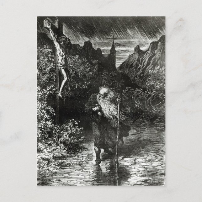 Der Wanderjude Postkarte (Vorderseite)