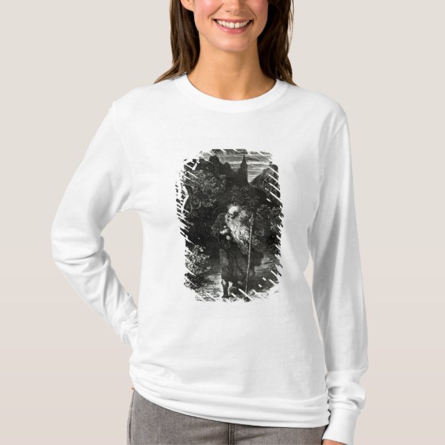 Der wandernde Jude T-Shirt (Vorderseite)