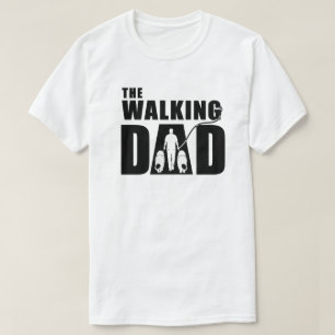 Der wandernde Neufundländer-Vater (dunkle Schrift) T-Shirt