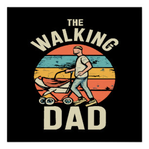 der wandernde Papa Poster