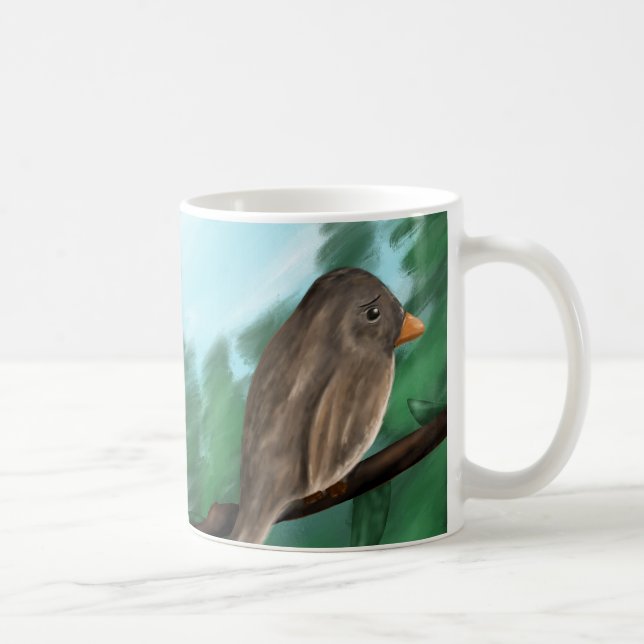 Der Wandernde Spatzen-Mug Kaffeetasse (Rechts)