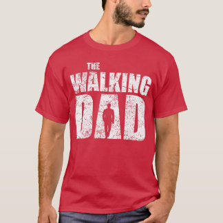 Der wandernde Vater Vater Geschenke Mann Tot Retro T-Shirt