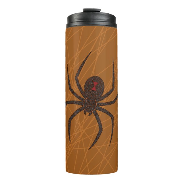 Der Wärmeleiter der Spinne Thermosbecher (Vorderseite)