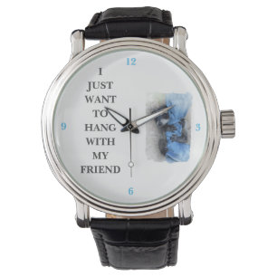 Der Waschbär Armbanduhr