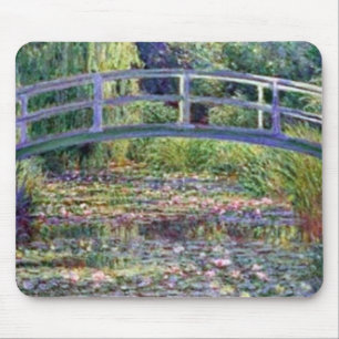 Der Wasser-Lilien-Teich durch Claude Monet Mousepad