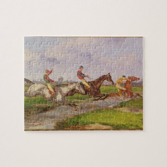 Der Wasser-Sprung: der HerbstSteeplechase bei (Horizontal)