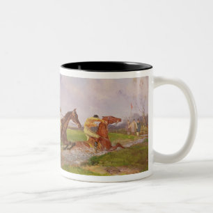 Der Wasser-Sprung: der HerbstSteeplechase bei Zweifarbige Tasse