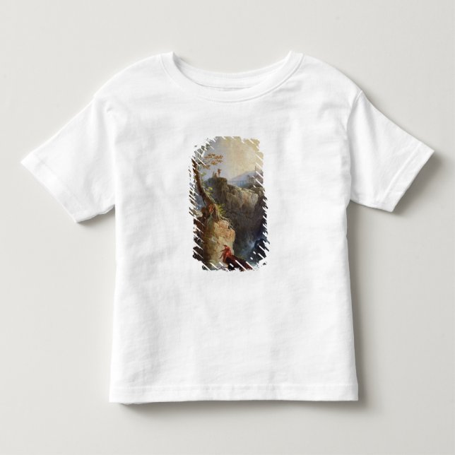 Der Wasserfall, 1773 Kleinkind T-shirt (Vorderseite)