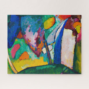 Der Wasserfall 1909 von Wassily Kandinsky