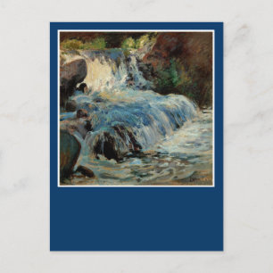 Der Wasserfall von John Henry Twachtman Postkarte