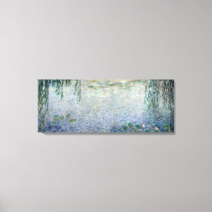 Der Wasserlilie-weinenden Weiden Claudes Monet   Leinwanddruck