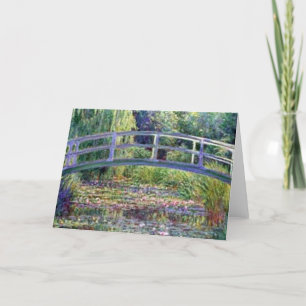 Der Wasserlily-Teich von Claude Monet Karte