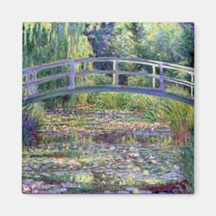 Der Wasserlily-Teich von Claude Monet Magnet