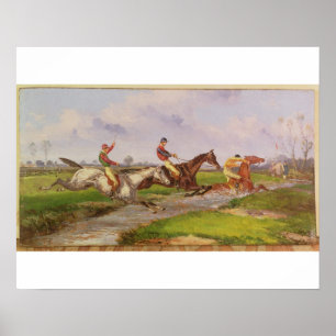 Der Wasserspringer: Die Herbststeeplechase in Ball Poster