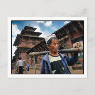 Der Wasserträger. Postkarte