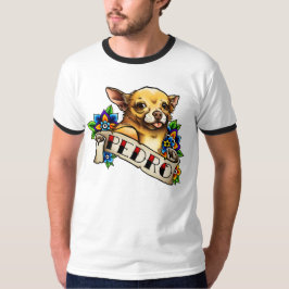 Der Wecker-T - Shirt Chihuahua-Pedro-Männer