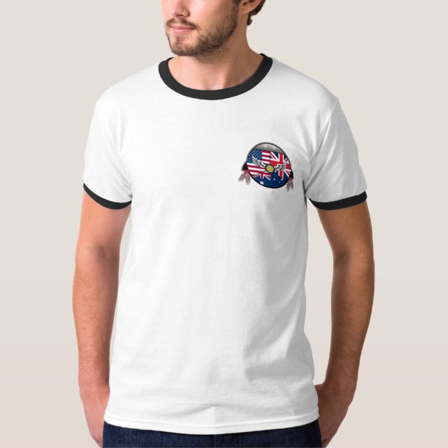 Der Wecker-T - Shirt der Männer (Vorderseite)
