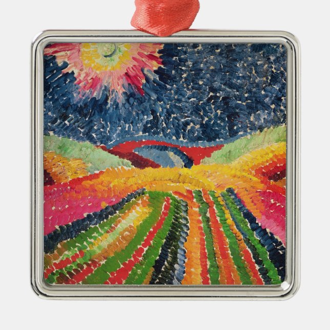 Der Weg, 1912 Silbernes Ornament (Vorne)