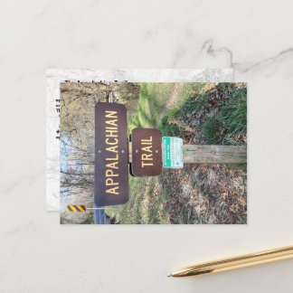 Der Weg der Appalachen Postkarte