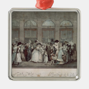 Der Weg der Palais Royal-Galerie, 1787 Ornament Aus Metall