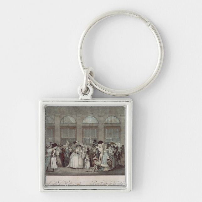 Der Weg der Palais Royal-Galerie, 1787 Schlüsselanhänger (Vorne)