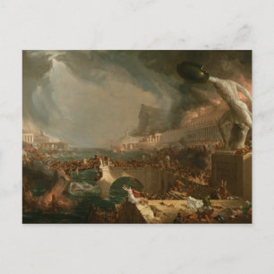 Der Weg des Empire: Zerstörung Postkarte