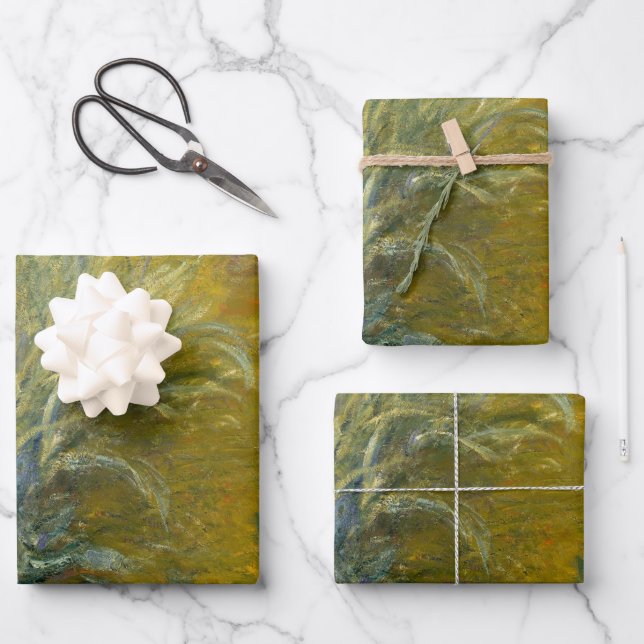 Der Weg durch die Iren - Claude Monet Geschenkpapier Set (Vorderseite)