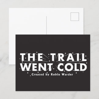 Der Weg ging kalt - Postkarte