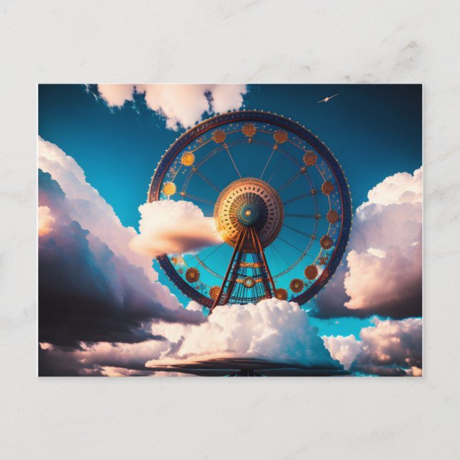 Der Weg in den Himmel Postkarte (Vorderseite)