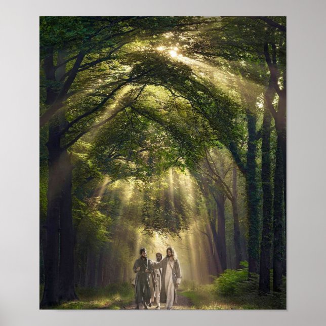 Der Weg nach Emmaus. Poster (Vorne)