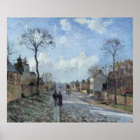 Der Weg nach Louveciennes, 1872