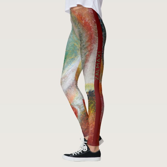 "Der Weg nach Sazi Runi" von Ramona Walach Leggings (Links)