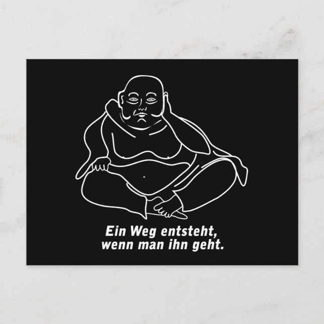 Der Weg Postkarte (Vorderseite)