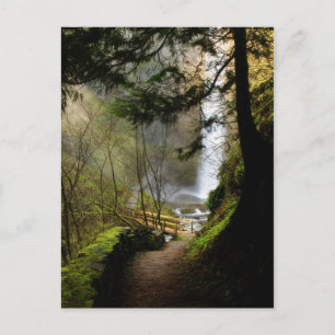 Der Weg zu Latourell fällt mit der Postkarte