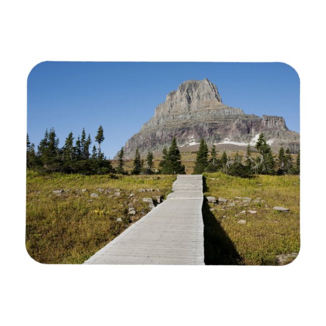 Der Weg zum Ausblick auf den Hidden Lake Magnet (Horizontal)