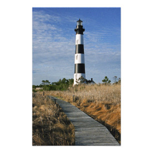 Der Weg zum Bodie Island Leuchtturm Fotodruck