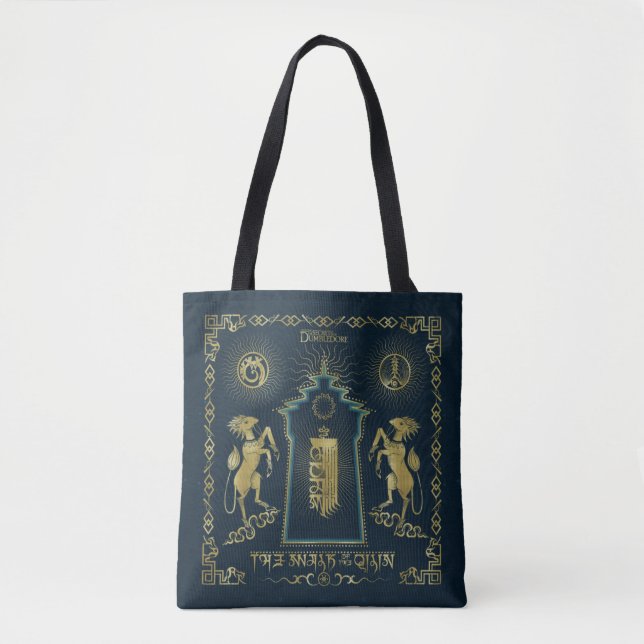 Der Weg zum goldenen Turm von Qilin Tasche (Vorderseite)
