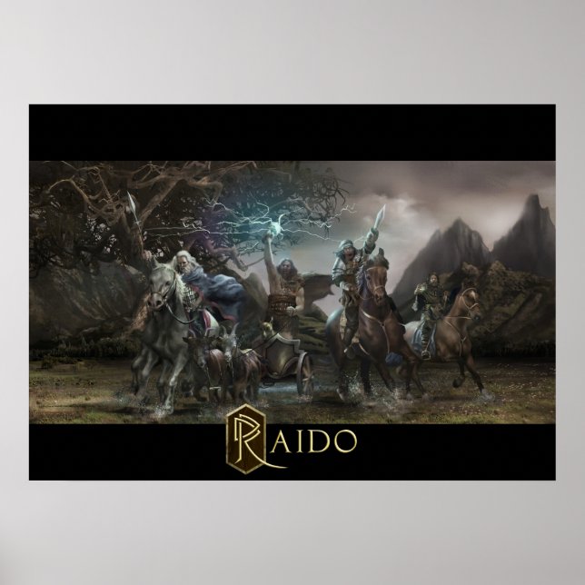 Der Weg zum Ragnarok Poster (Vorne)