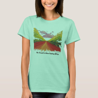 Der Weg zur Weinverkostung T-Shirt