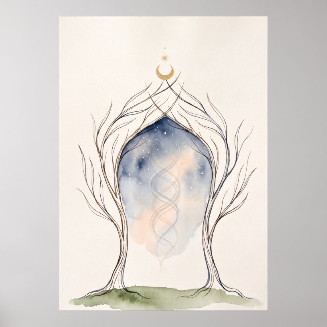 Der Weidenbogen Poster (Vorne)