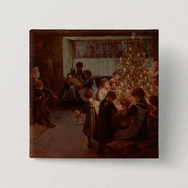Der Weihnachtsbaum, 1911 Button (Vorderseite)