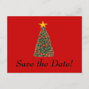 Der Weihnachtsbaum, Save the Date! Ankündigungspostkarte