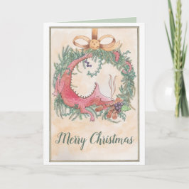Der Weihnachtsdrache Karte