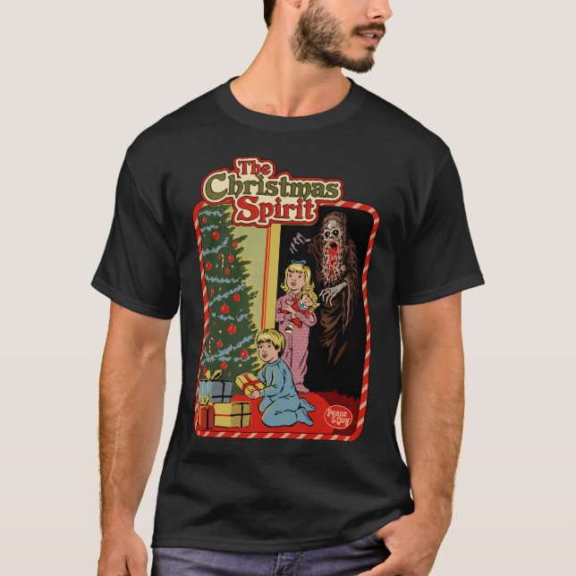 Der Weihnachtsgeist T-Shirt (Vorderseite)