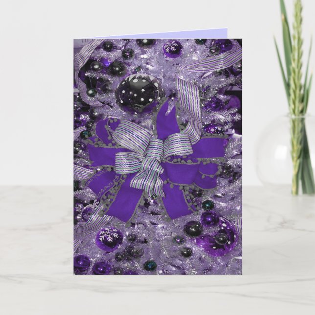 Der Weihnachtsjunge Feiertagskarte (Vorderseite)